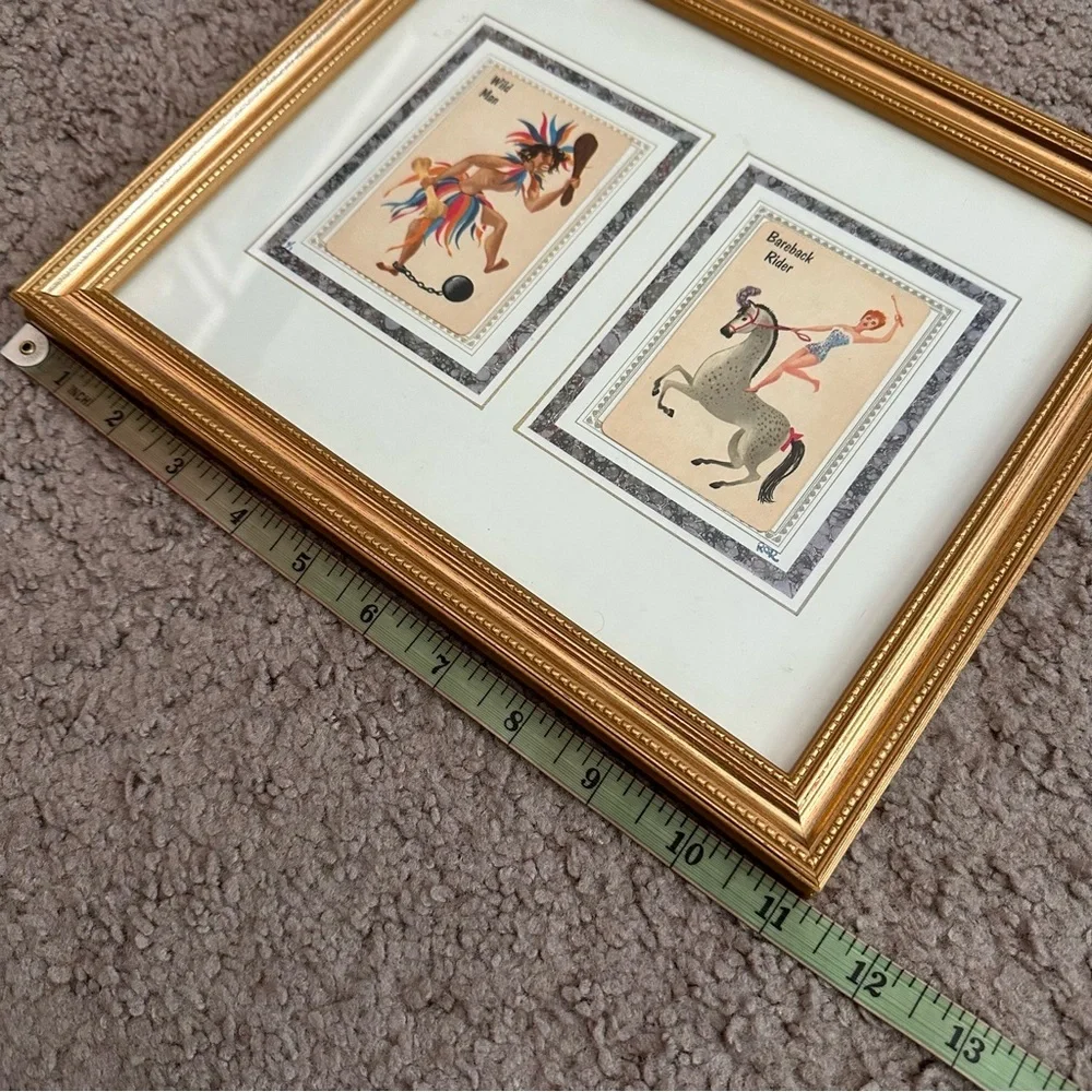 Impulse Wild Man Bareback Rider Wall Decorative Picture Frame